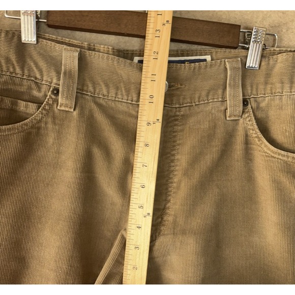 Levis 549 Low Loose Corduroy Pants Mens 36x29 Tan Brown - SIZE‎ NOTE - Picture 8 of 9